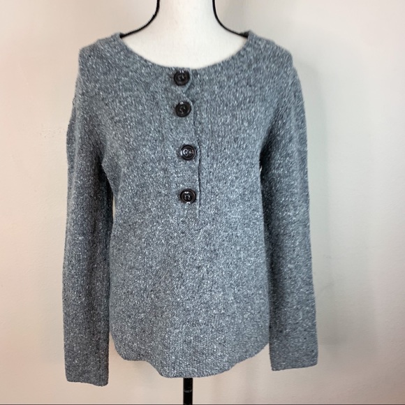 Talbots Knit Button Front Sweater - Picture 1 of 4